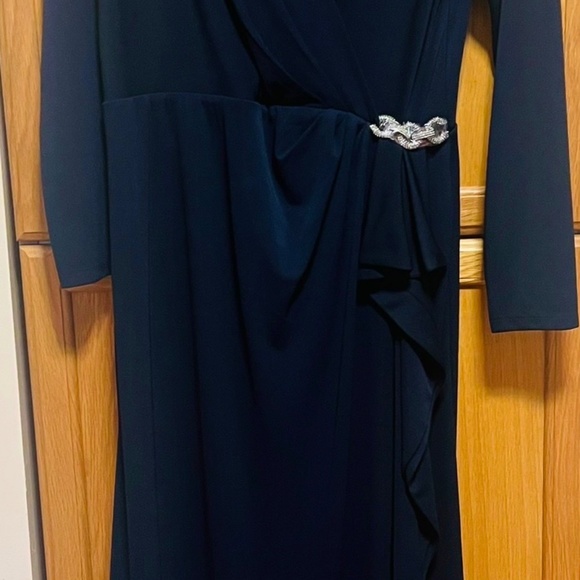 Size 12 Blue Event Dress - Picture 2 of 5
